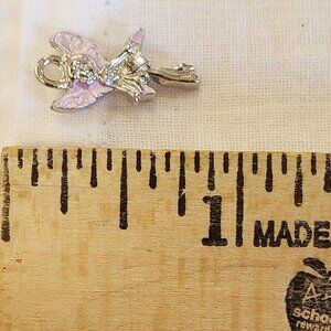 Bracelet Charm PURPLE FAIRY Princess Tinkerbell